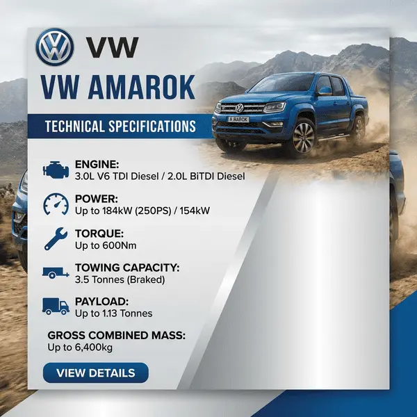 VW Amarok Specs